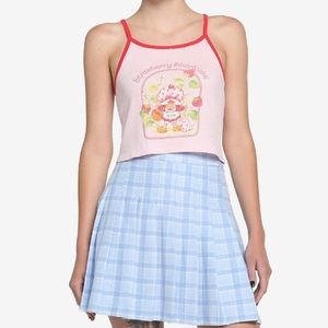 Strawberry Shortcake Custard Cami Cropped‎ Hot Topic